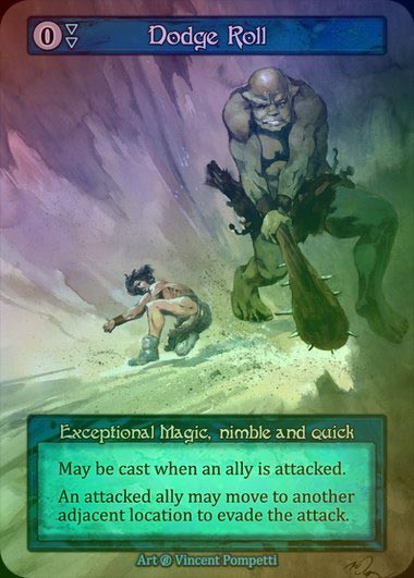 【FOIL】[Water] Dodge Roll [beta-Exceptional]